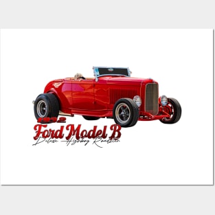 1932 Ford Model B Deluxe Highboy Roadster Posters and Art